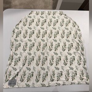 Copper Pearl Green Leaf Patterned Car seat cover